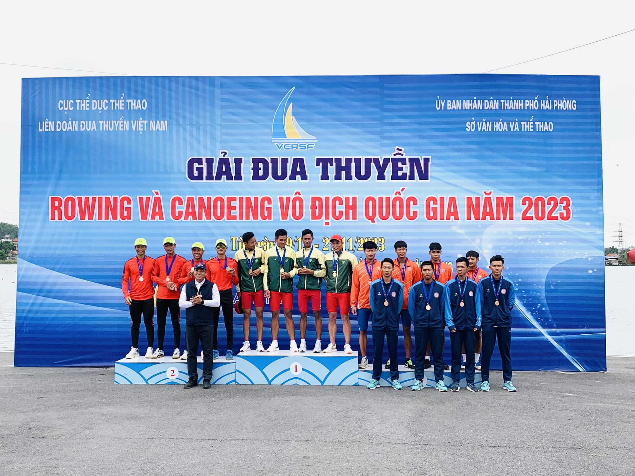 Đắk Lắk tham dự giải đua thuyền Rowing vô địch quốc gia năm 2023 