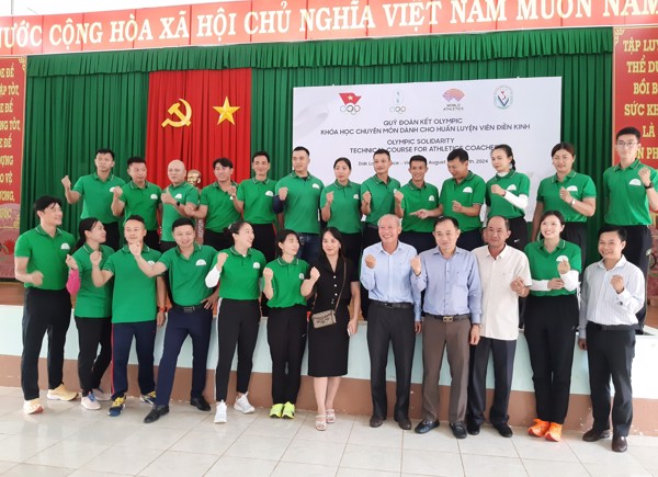 Khóa học chuyên môn dành cho huấn luyện viên Điền kinh năm 2024