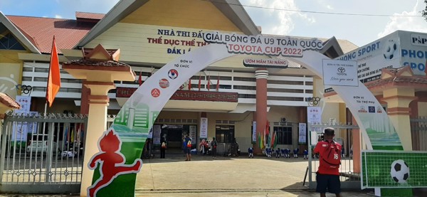 Giải bóng đá U9 toàn quốc Toyota Cup 2022.